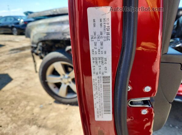 1C4NJRFB6HD174823 2017 JEEP PATRIOT Red VIN sticker view