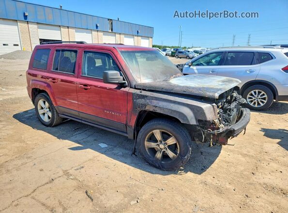 1C4NJRFB6HD174823 2017 JEEP PATRIOT Red Front right