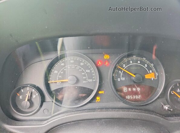 1C4NJRFB7GD659048 2016 JEEP PATRIOT Black Вид щитка приладів