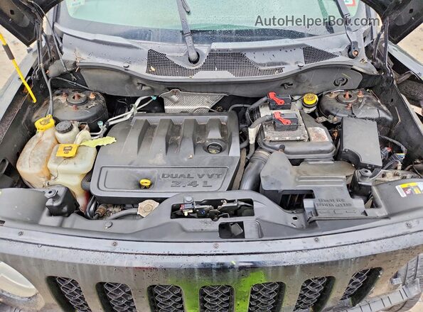 1C4NJRFB7GD659048 2016 JEEP PATRIOT Black Вид підкапотного простору