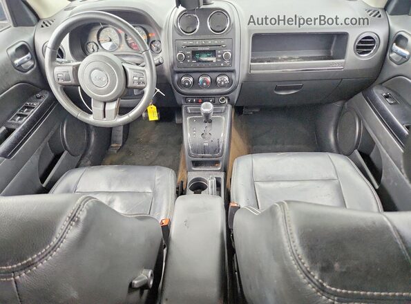 1C4NJRFB7GD659048 2016 JEEP PATRIOT Black Вид панелі приладів