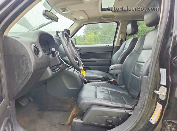 1C4NJRFB7GD659048 2016 JEEP PATRIOT Black Вид салону спереду