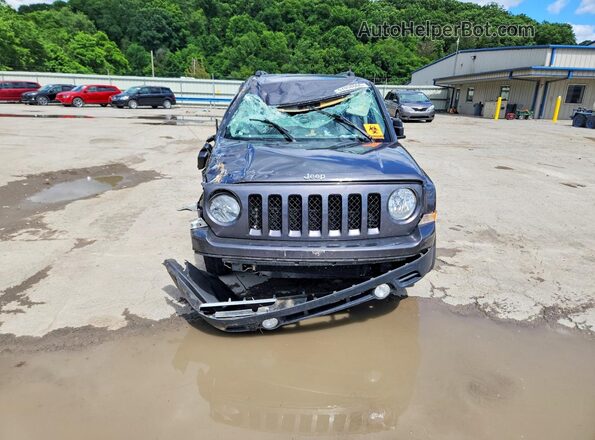 1C4NJRFB7HD210633 2017 JEEP PATRIOT Серый Вид спереди