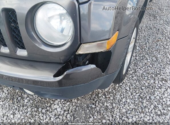 1C4NJRFB8GD594369 2016 JEEP PATRIOT Gray Front view