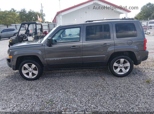 1C4NJRFB8GD594369 2016 JEEP PATRIOT Gray 360 interior view