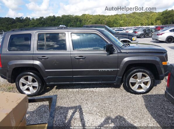 1C4NJRFB8GD594369 2016 JEEP PATRIOT Gray Rear interior view