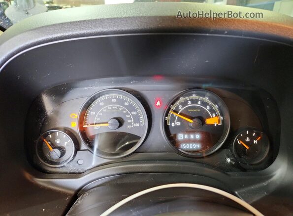 1C4NJRFB8HD159675 2017 JEEP PATRIOT Красный Вид щитка приборов