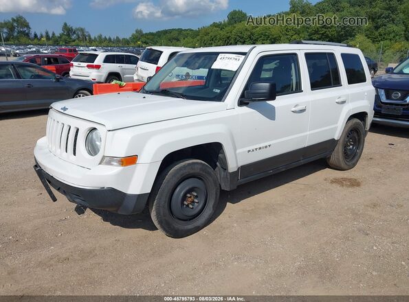 1C4NJRFBXGD586225 2016 JEEP PATRIOT Белый Передняя левая четверть