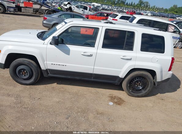 1C4NJRFBXGD586225 2016 JEEP PATRIOT Белый Панорамный вид салона 360°