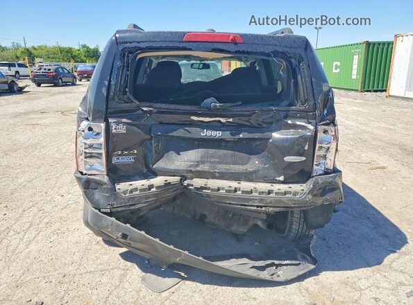 1C4NJRFBXGD632751 2016 JEEP PATRIOT Black Widok z tyłu