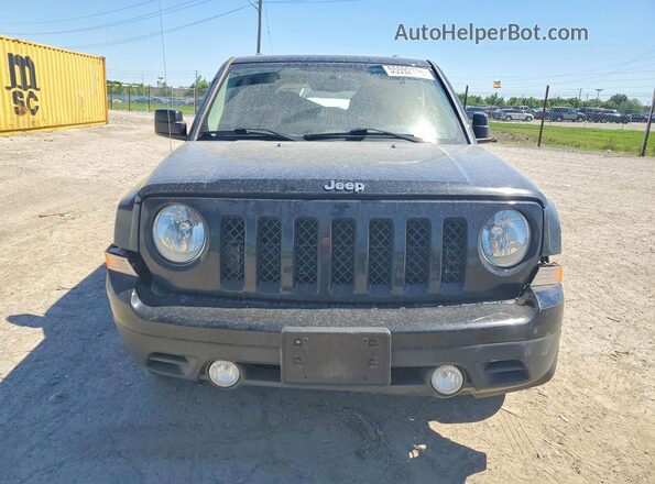1C4NJRFBXGD632751 2016 JEEP PATRIOT Black Widok z przodu
