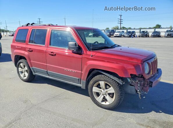 1C4NJRFBXHD124572 2017 JEEP PATRIOT Burgundy Առջևի աջ