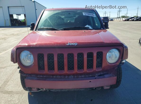 1C4NJRFBXHD124572 2017 JEEP PATRIOT Burgundy Դիմացի տեսք