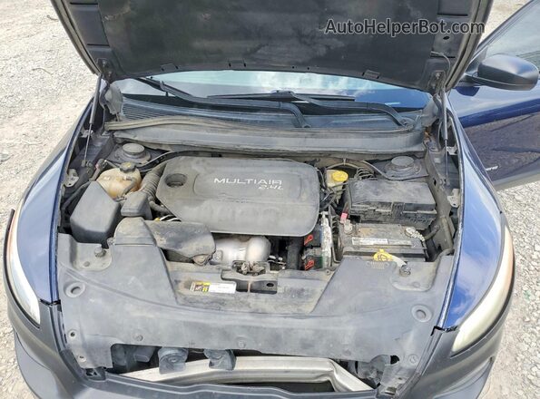 1C4PJLAB0GW160139 2016 JEEP CHEROKEE Blue ძრავის განყოფილების ხედი