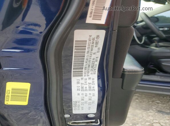 1C4PJLAB0GW160139 2016 JEEP CHEROKEE Blue VIN კოდის სტიკერის ხედი