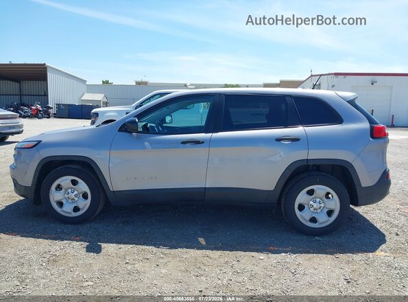 1C4PJLAB0HD225097 2017 JEEP CHEROKEE Silver Vista interior de 360 grados