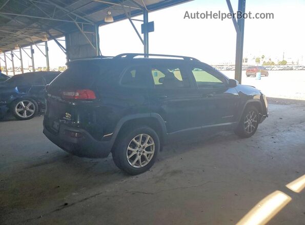 1C4PJLAB0HW669326 2017 JEEP CHEROKEE Черный Задняя правая четверть