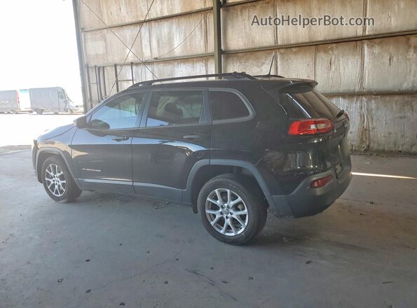 1C4PJLAB0HW669326 2017 JEEP CHEROKEE Черный Задняя левая четверть