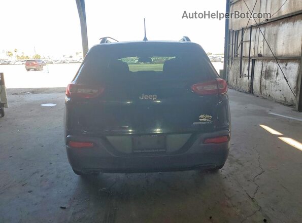 1C4PJLAB0HW669326 2017 JEEP CHEROKEE Черный Вид сзади