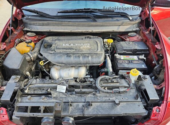 1C4PJLAB2HD218913 2017 JEEP CHEROKEE Бордовый Вид подкапотного пространства