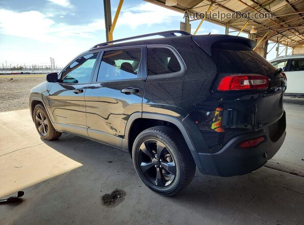 1C4PJLAB3GW303469 2016 JEEP CHEROKEE Black Задня ліва чверть