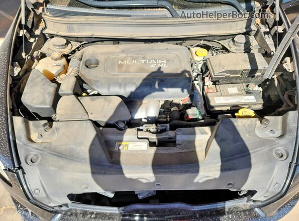1C4PJLAB3GW303469 2016 JEEP CHEROKEE Black Вид підкапотного простору