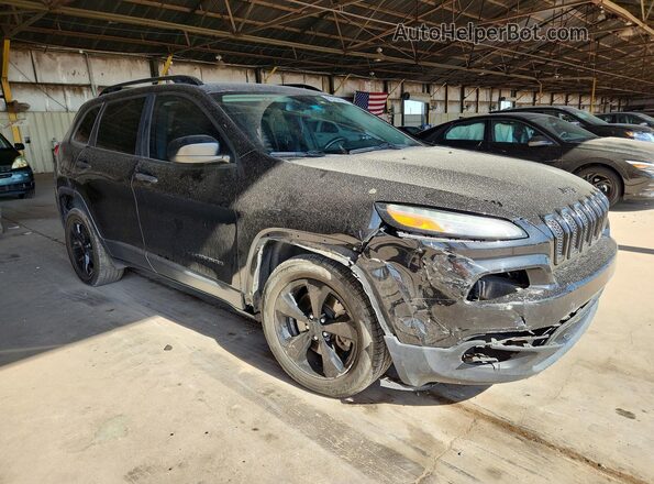 1C4PJLAB3GW303469 2016 JEEP CHEROKEE Black Передня права чверть