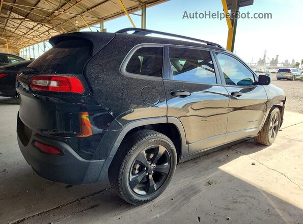 1C4PJLAB3GW303469 2016 JEEP CHEROKEE Black Задня права чверть