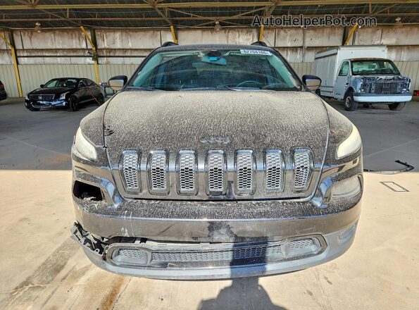 1C4PJLAB3GW303469 2016 JEEP CHEROKEE Black Вид спереду