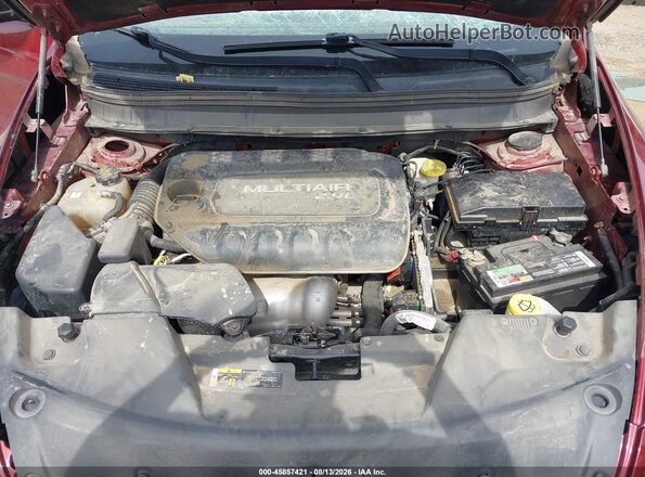 1C4PJLAB3HW663410 2017 JEEP CHEROKEE Red უკანა ხედი