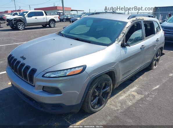 1C4PJLAB4HW652853 2017 JEEP CHEROKEE Gray Front left
