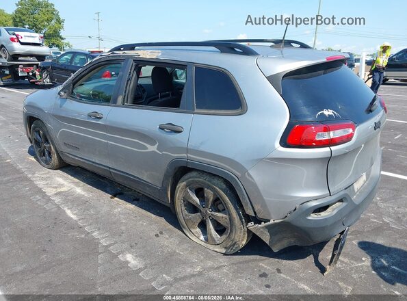 1C4PJLAB4HW652853 2017 JEEP CHEROKEE Gray Rear left
