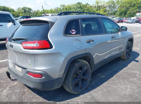 1C4PJLAB4HW652853 2017 JEEP CHEROKEE Gray Rear right