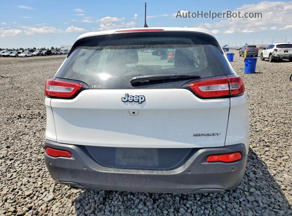 1C4PJLAB4HW654392 2017 JEEP CHEROKEE White Widok z tyłu