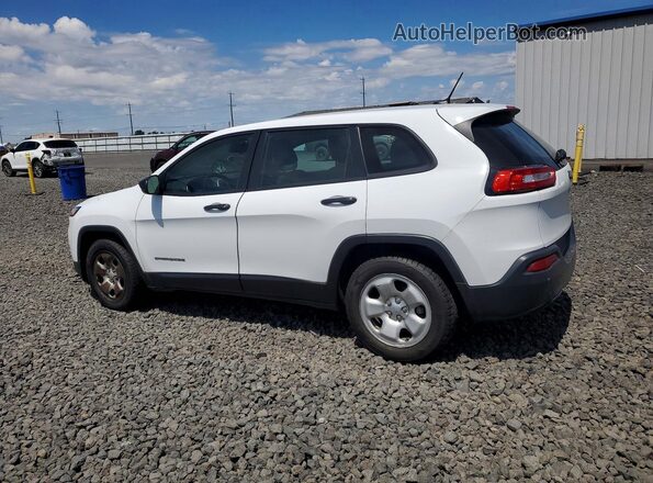 1C4PJLAB4HW654392 2017 JEEP CHEROKEE White Tył lewy