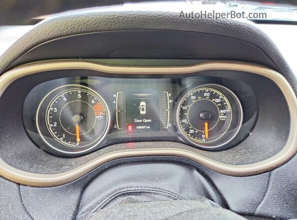 1C4PJLAB5GW295133 2016 JEEP CHEROKEE Серый Вид щитка приборов