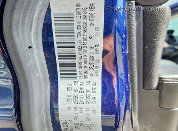 1C4PJLAB7GW114131 2016 JEEP CHEROKEE Blue VIN sticker view