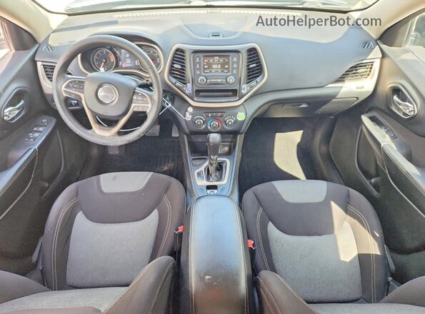 1C4PJLAB7GW114131 2016 JEEP CHEROKEE Blue Dashboard view