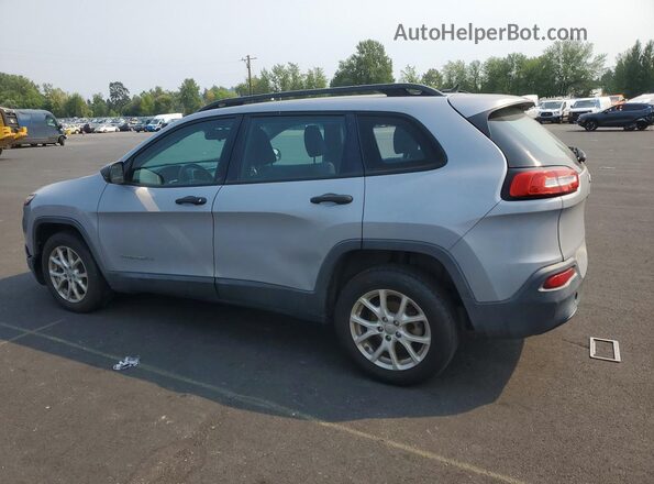 1C4PJLAB7GW136341 2016 JEEP CHEROKEE Gray Tył lewy
