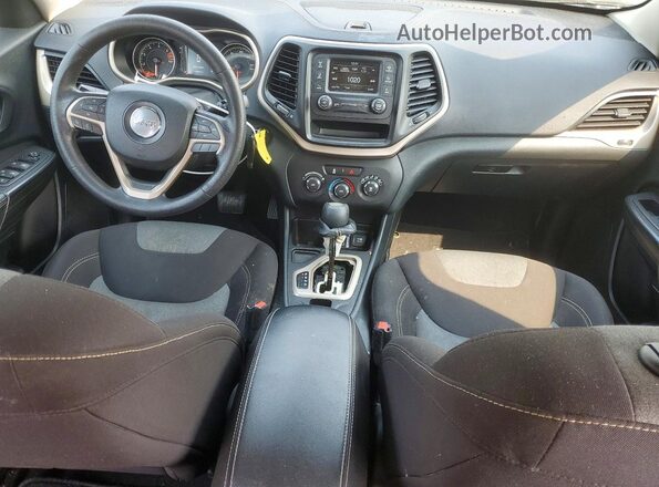 1C4PJLAB7GW136341 2016 JEEP CHEROKEE Gray Widok deski rozdzielczej