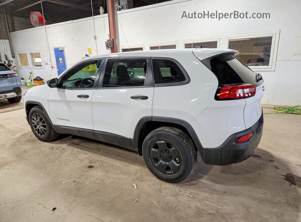 1C4PJLAB8HW660521 2017 JEEP CHEROKEE Белый Задняя левая четверть