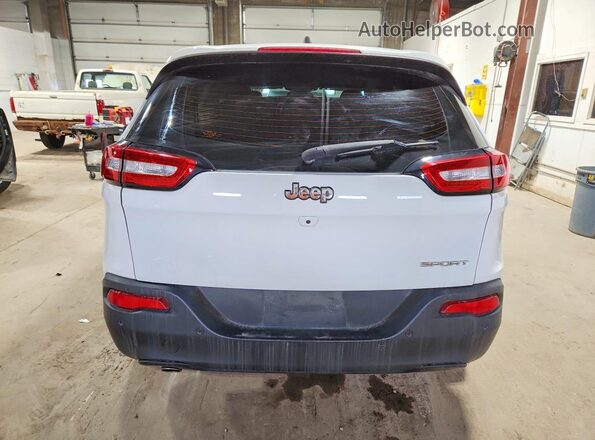 1C4PJLAB8HW660521 2017 JEEP CHEROKEE Белый Вид сзади