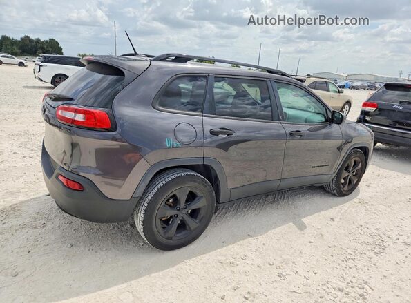 1C4PJLAB8HW666917 2017 JEEP CHEROKEE Charcoal Задня права чверть