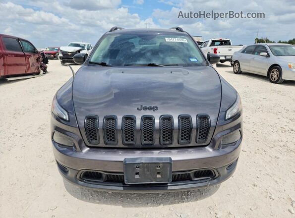 1C4PJLAB8HW666917 2017 JEEP CHEROKEE Charcoal Вид спереду