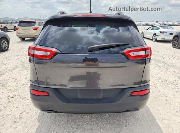 1C4PJLAB8HW666917 2017 JEEP CHEROKEE Charcoal Вид ззаду