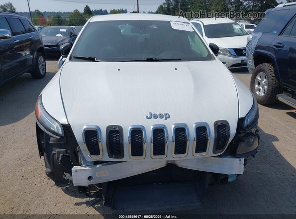 1C4PJLAB9GW166991 2016 JEEP CHEROKEE White Դիմացի տեսք