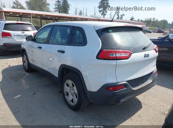1C4PJLAB9GW166991 2016 JEEP CHEROKEE White Հետևի ձախ