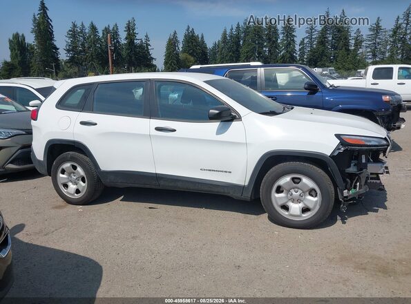 1C4PJLAB9GW166991 2016 JEEP CHEROKEE White Սալոնի 360 աստիճան տեսք