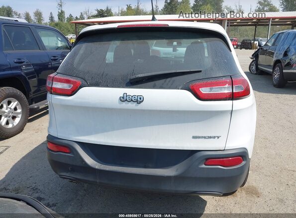 1C4PJLAB9GW166991 2016 JEEP CHEROKEE White 