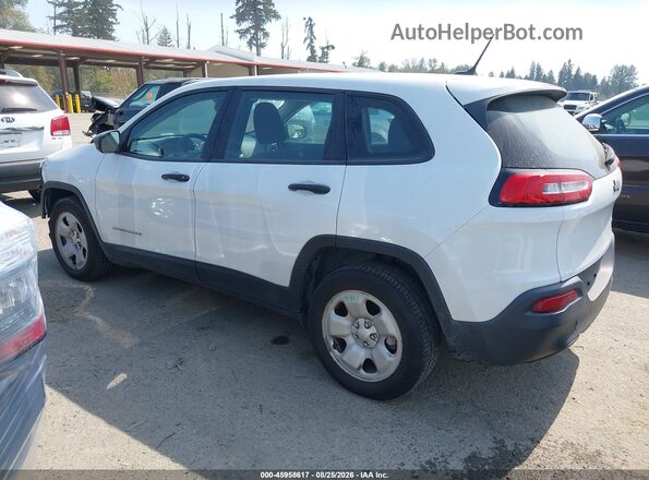 1C4PJLAB9GW166991 2016 JEEP CHEROKEE White 